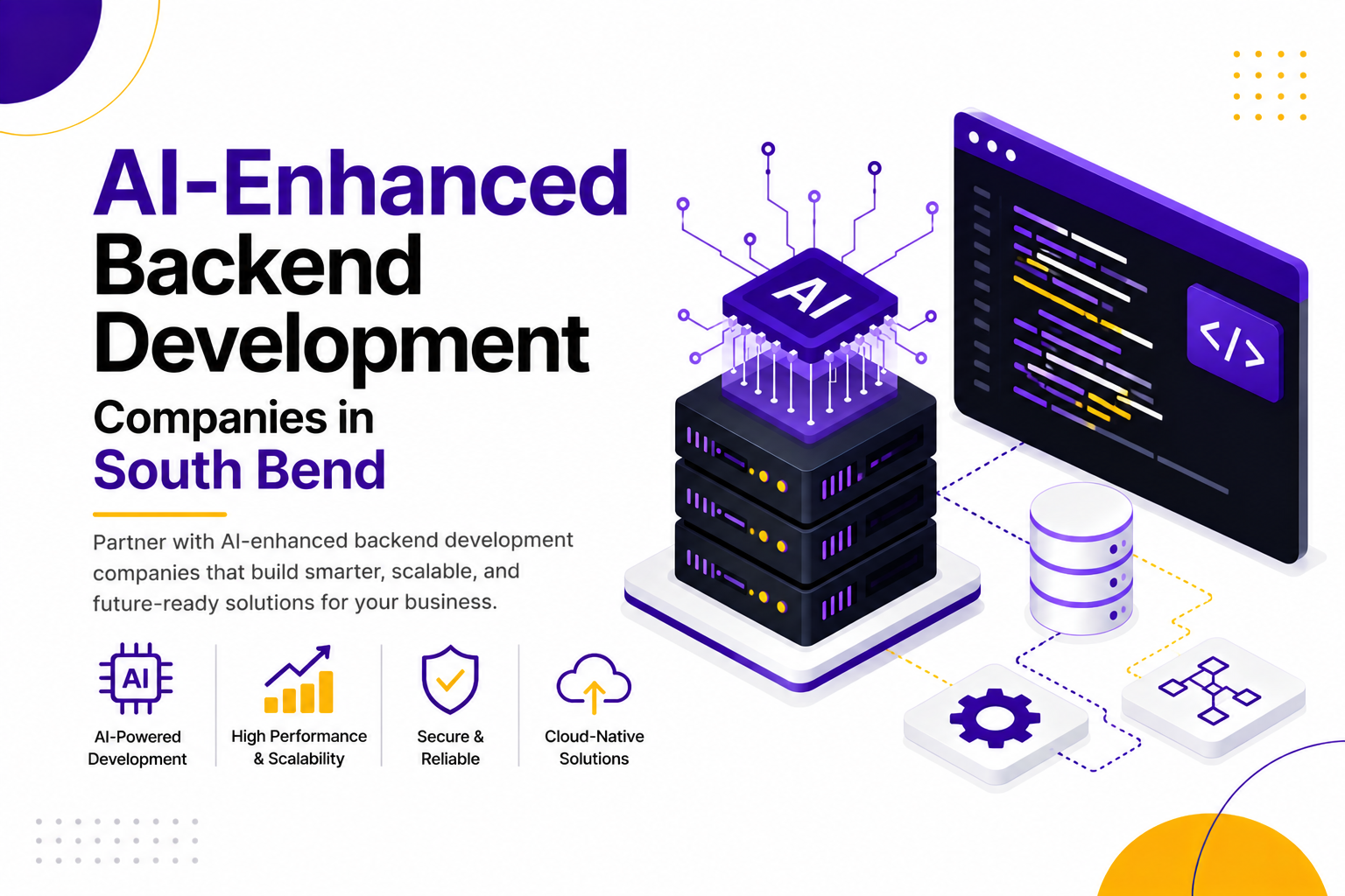 AI-Enhanced Backend Development Companies in South Bend