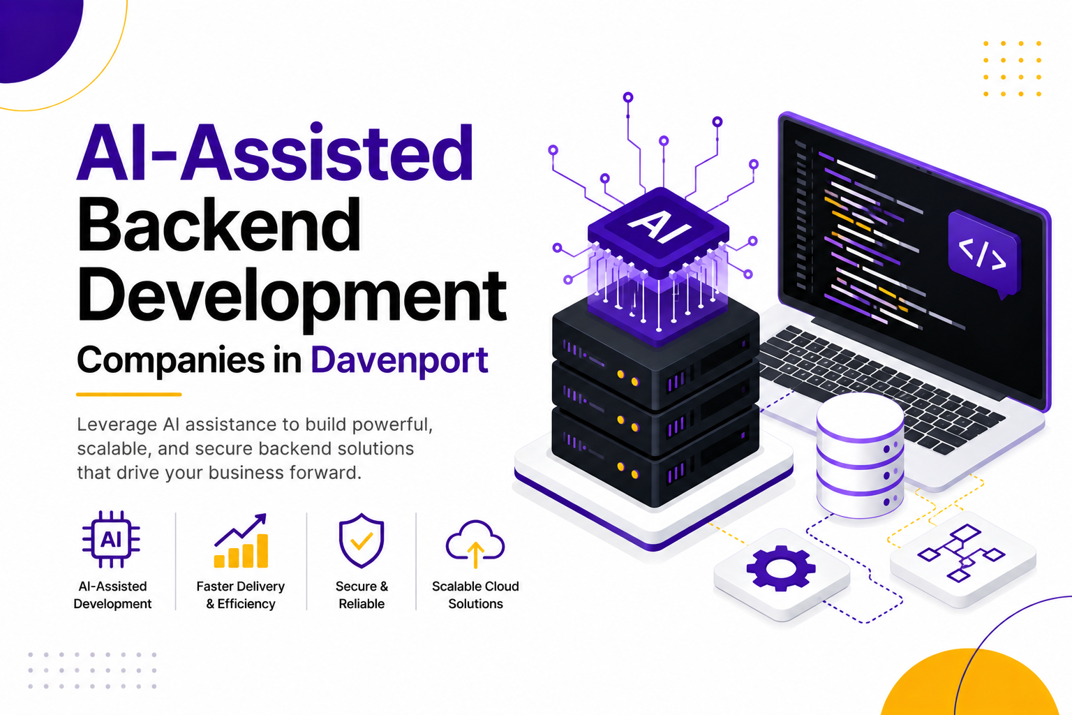 AI-Assisted Backend Development Companies in Davenport