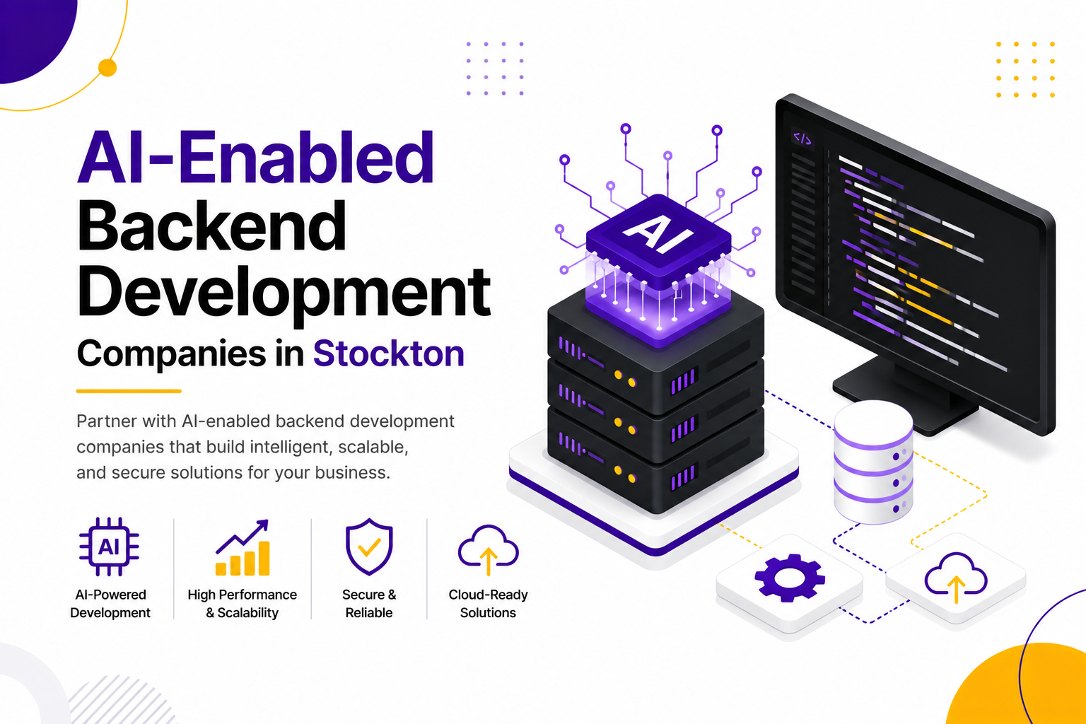 AI-Enabled Backend Development Companies in Stockton