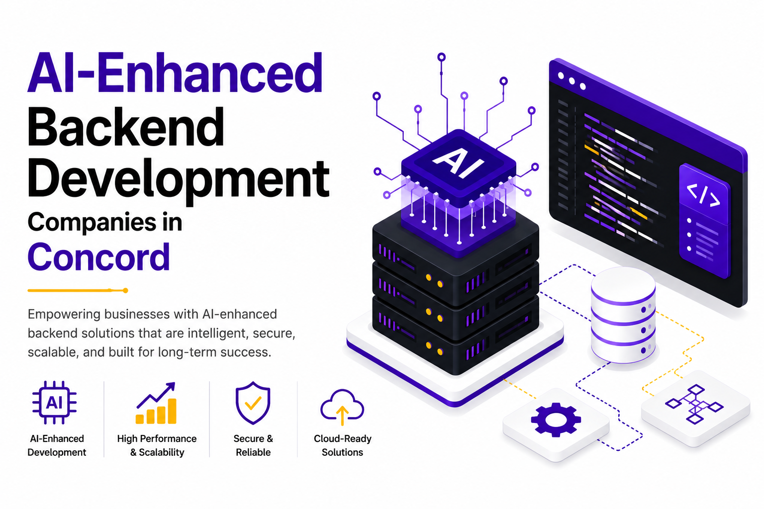 AI-Enhanced Backend Development Companies in Concord