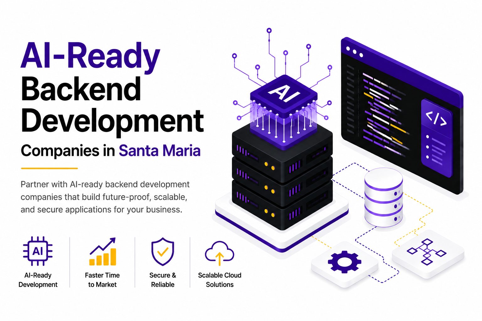 AI-Ready Backend Development Companies in Santa Maria