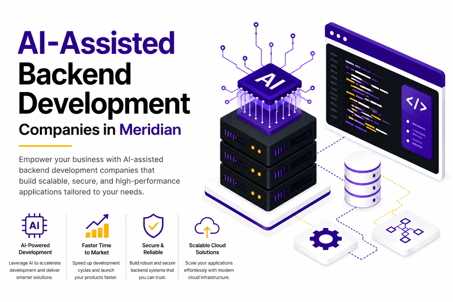 AI-Assisted Backend Development Companies in Meridian