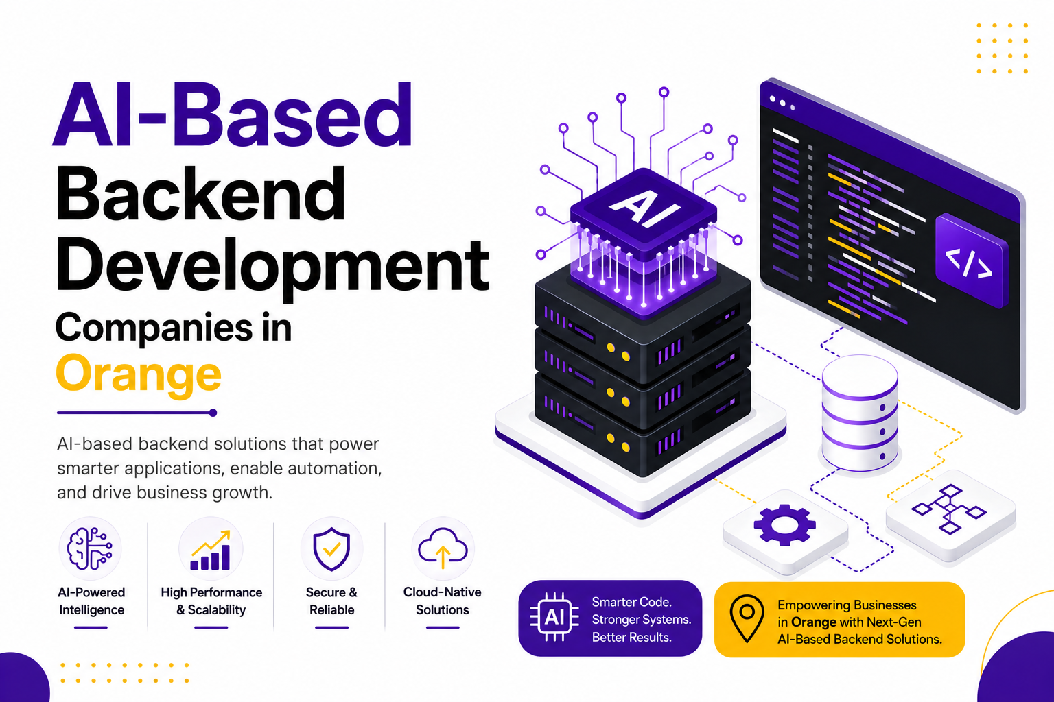 AI-Based Backend Development Companies in Orange