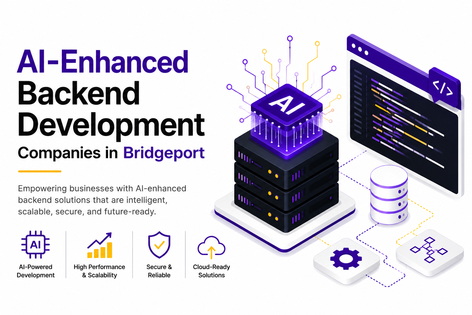 AI-Enhanced Backend Development Companies in Bridgeport
