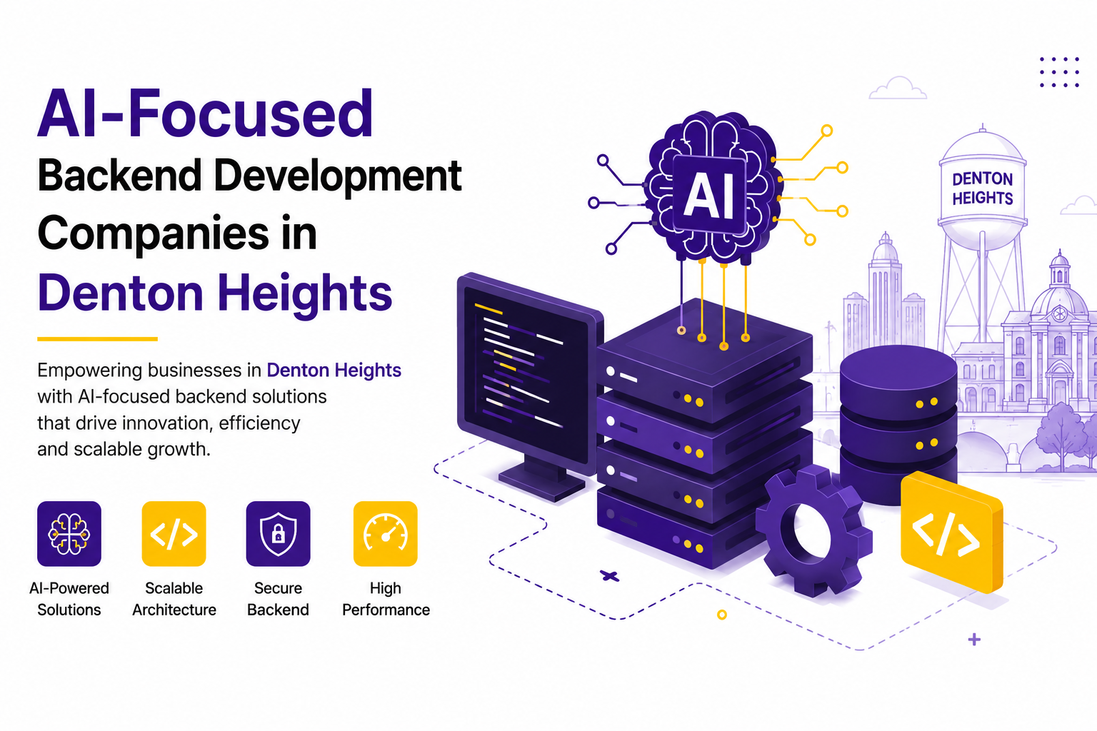 AI-Focused Backend Development Companies in Denton Heights