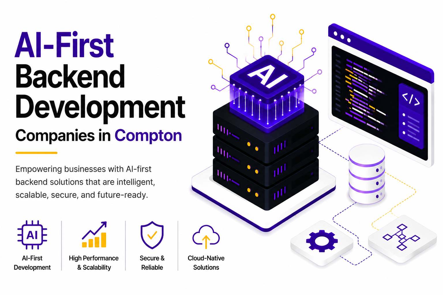 AI-First Backend Development Companies in Compton