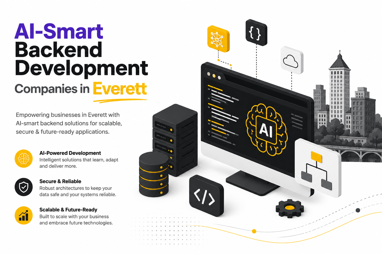 AI-Smart Backend Development Companies in Everett