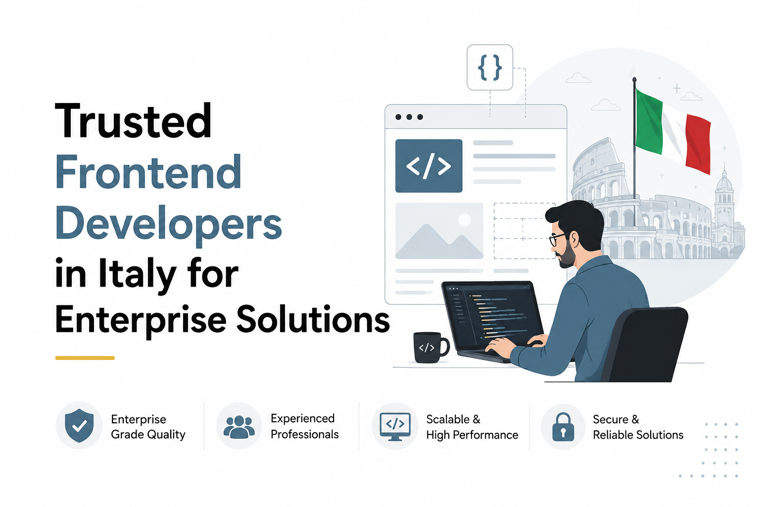 Trusted Frontend Developers in Italy for Enterprise Solutions