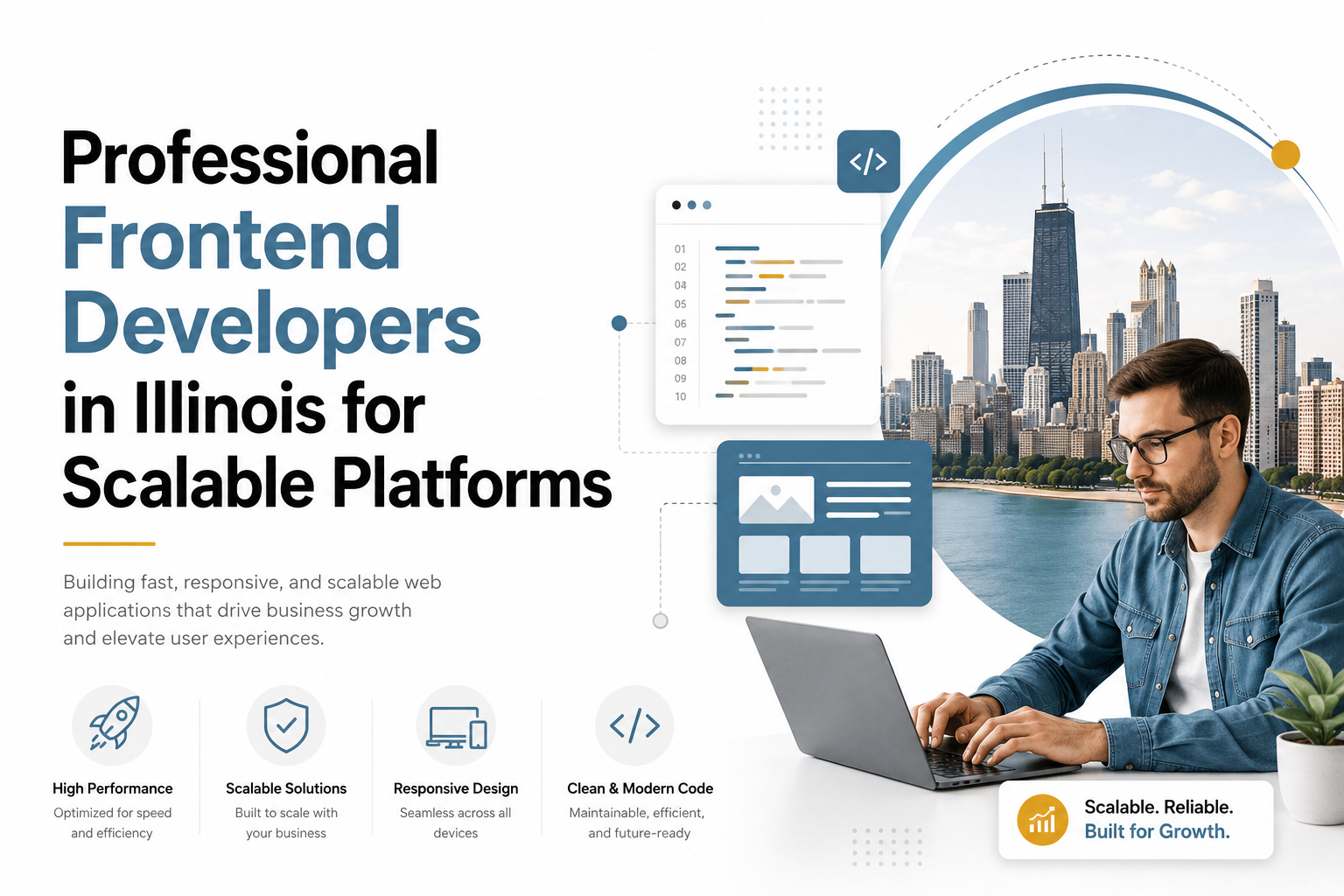 Professional Frontend Developers in Illinois for Scalable Platforms