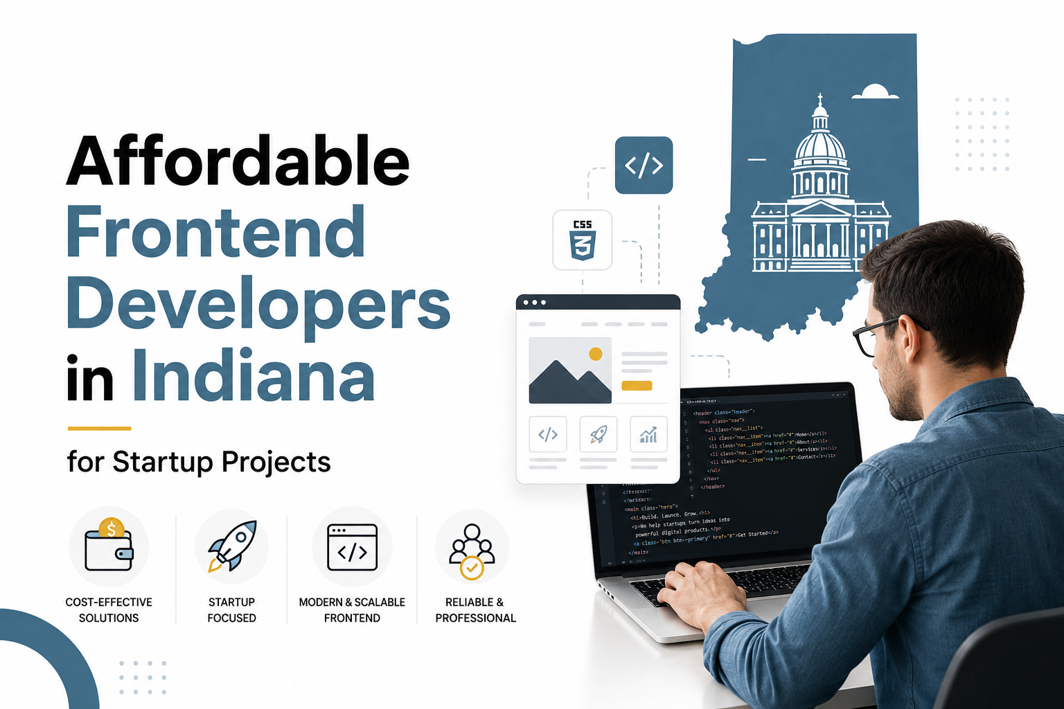 Affordable Frontend Developers in Indiana for Startup Projects