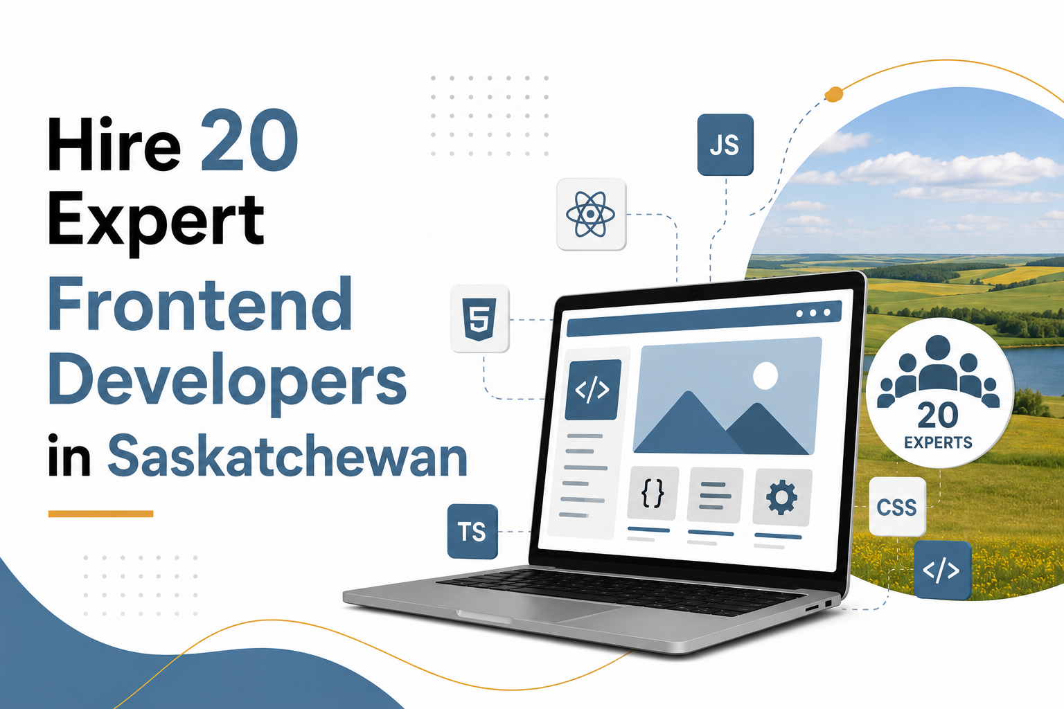 Hire 20 Expert Frontend Developers in Saskatchewan