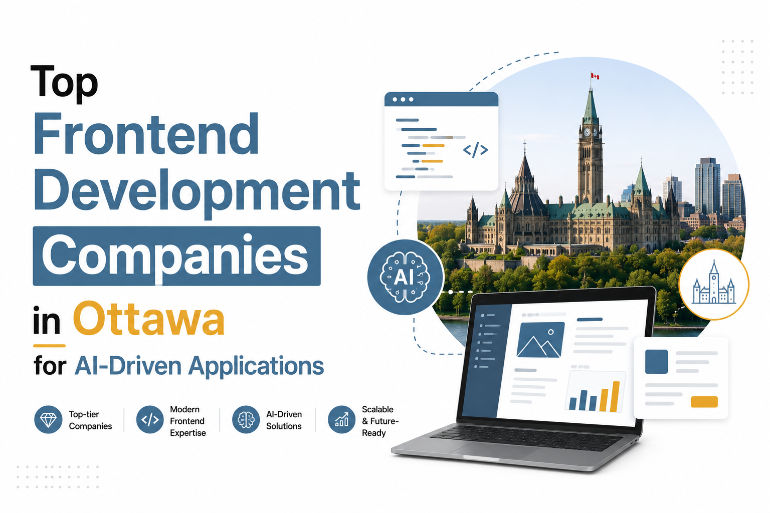 Top Frontend Development Companies in Ottawa for AI-Driven Applications