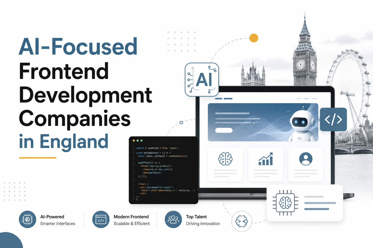 AI-Focused Frontend Development Companies in England