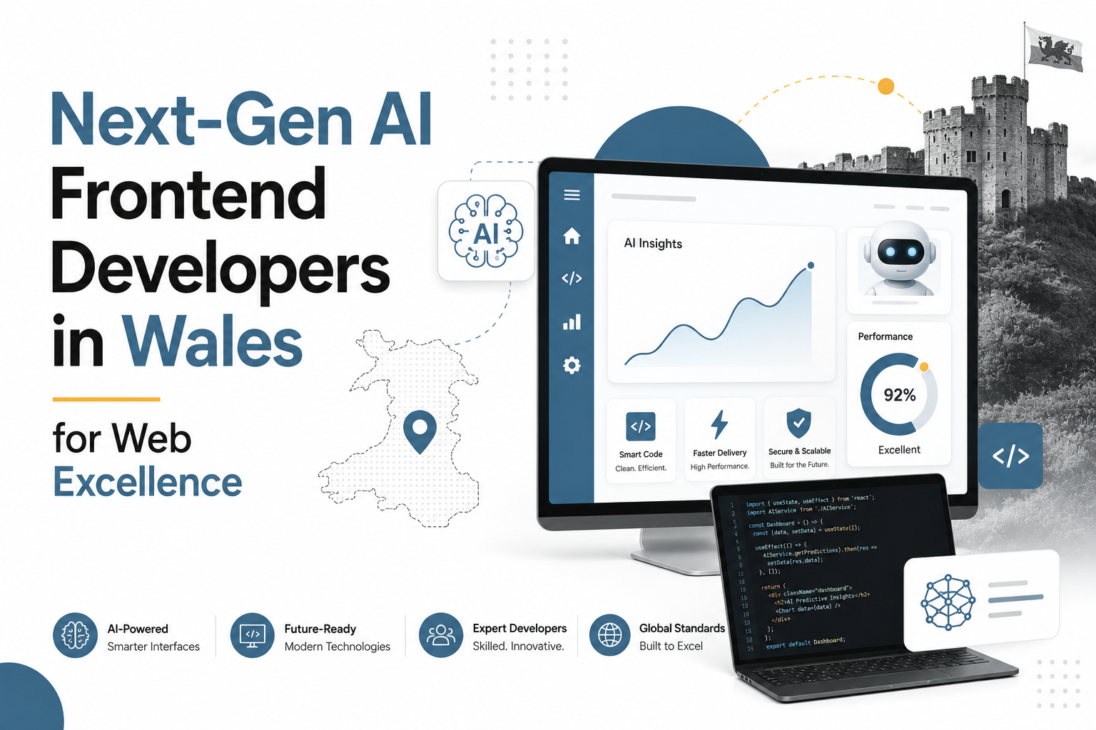 Next-Gen AI Frontend Developers in Wales for Web Excellence