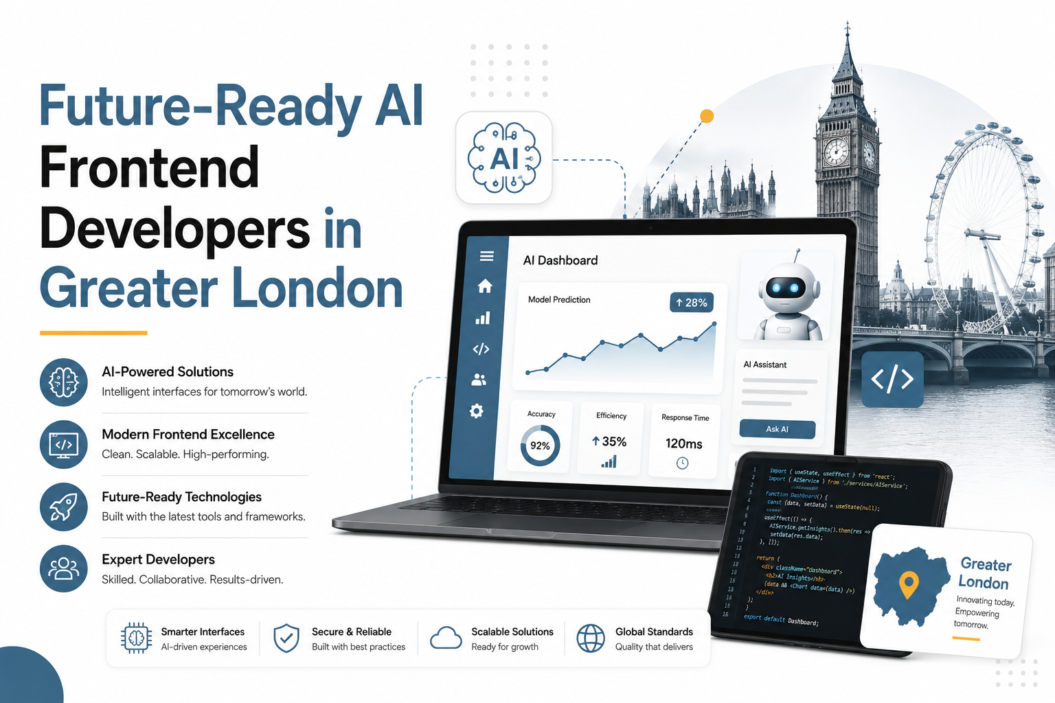 Future-Ready AI Frontend Developers in Greater London 