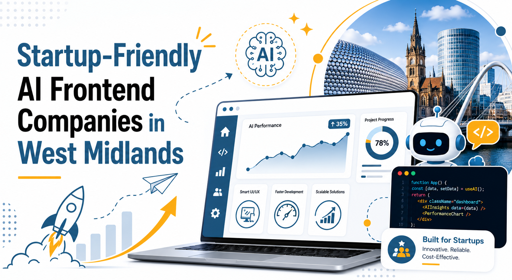 Startup-Friendly AI Frontend Companies in West Midlands