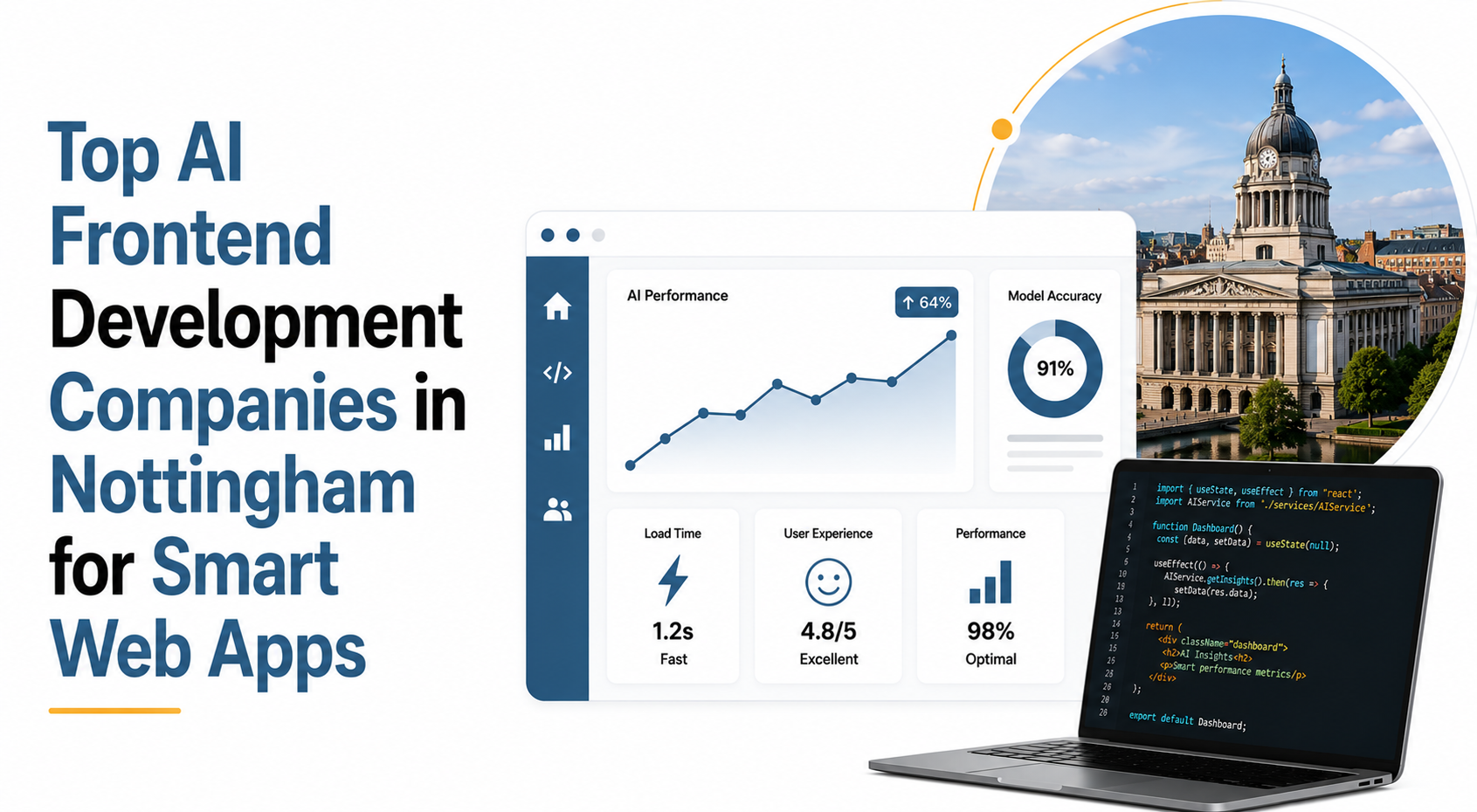 Top AI Frontend Development Companies in Nottingham for Smart Web Apps