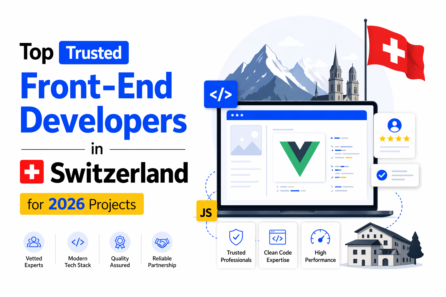Top Trusted Front End Developers in Switzerland for 2026 Projects
