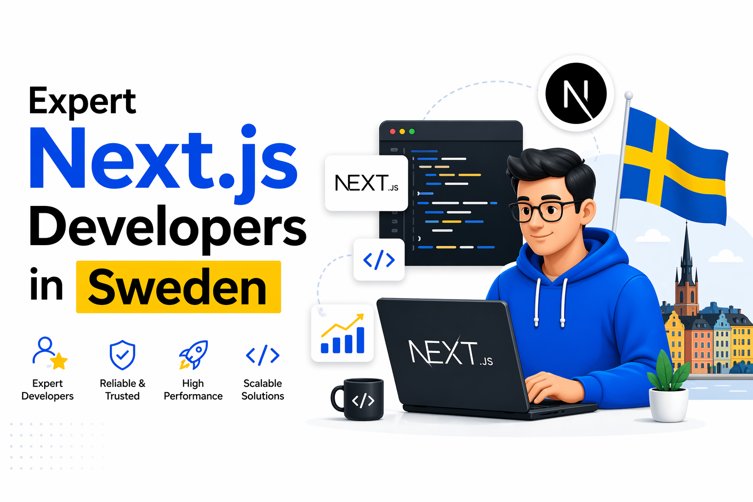 Expert Next.js Developers in Sweden 
