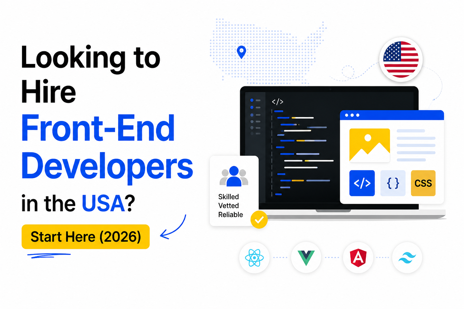 Looking to Hire Front-End Developers in the USA? Start Here 2026
