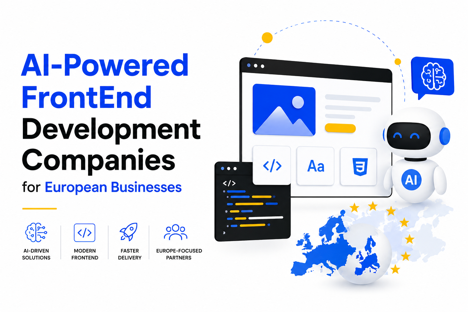 AI-Powered FrontEnd Development Companies for European Businesses