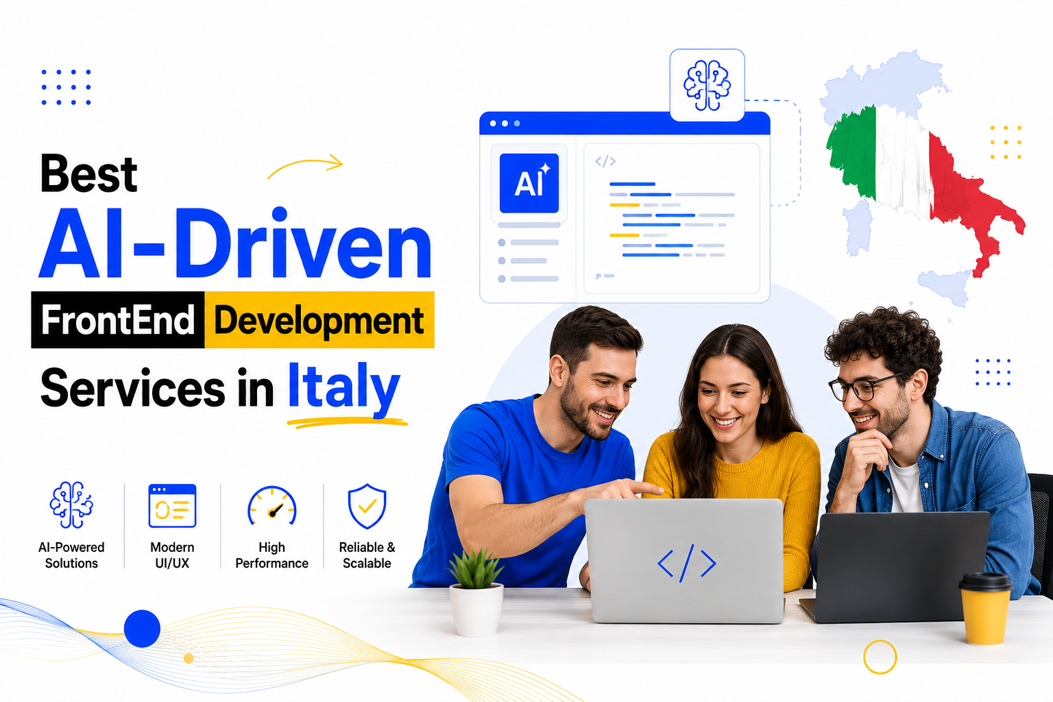 Best AI-Driven FrontEnd Development Services in Italy 