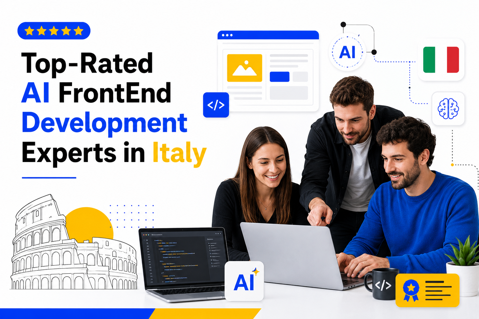 Top-Rated AI FrontEnd Development Experts in Italy