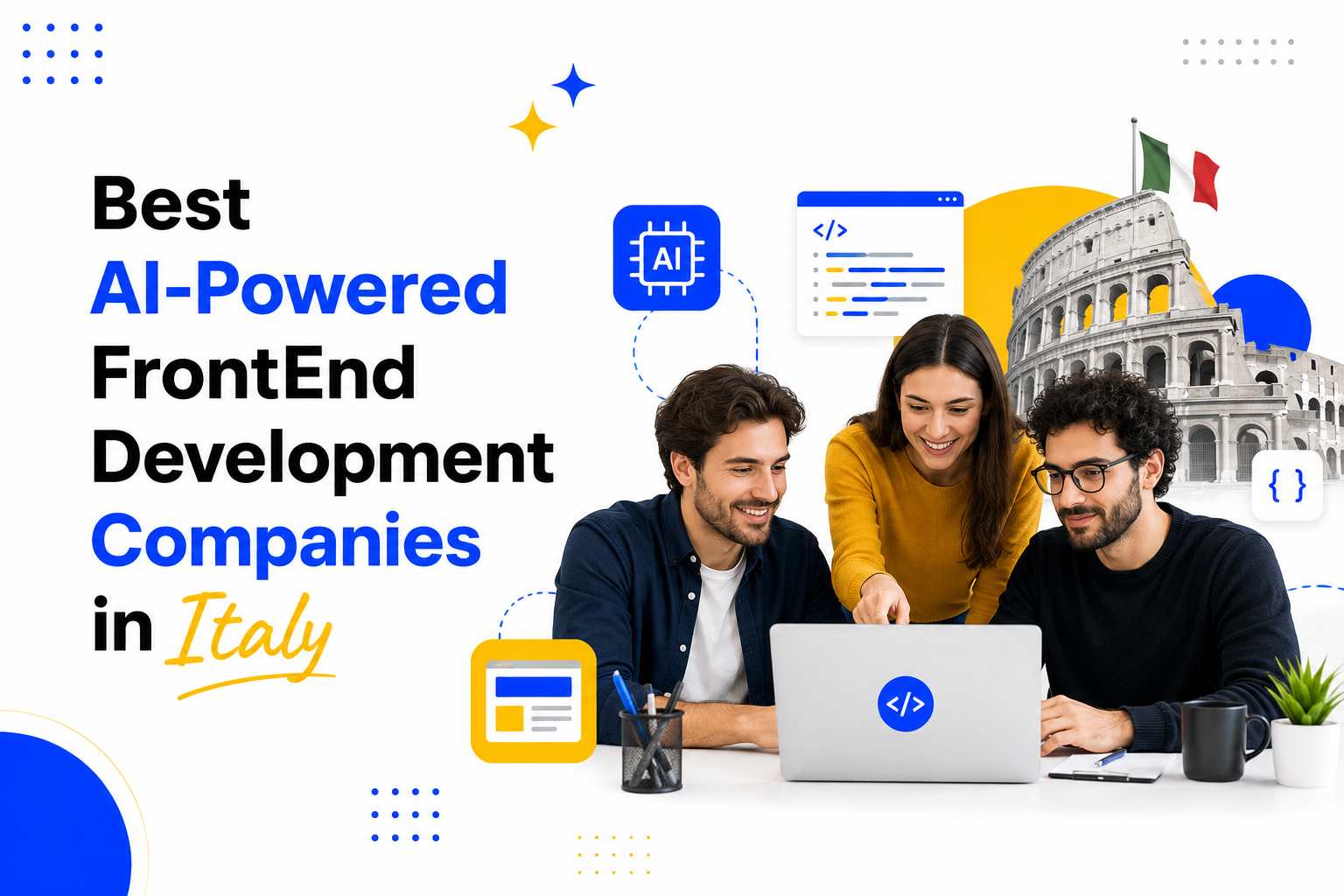Best AI-Powered FrontEnd Development Companies in Italy