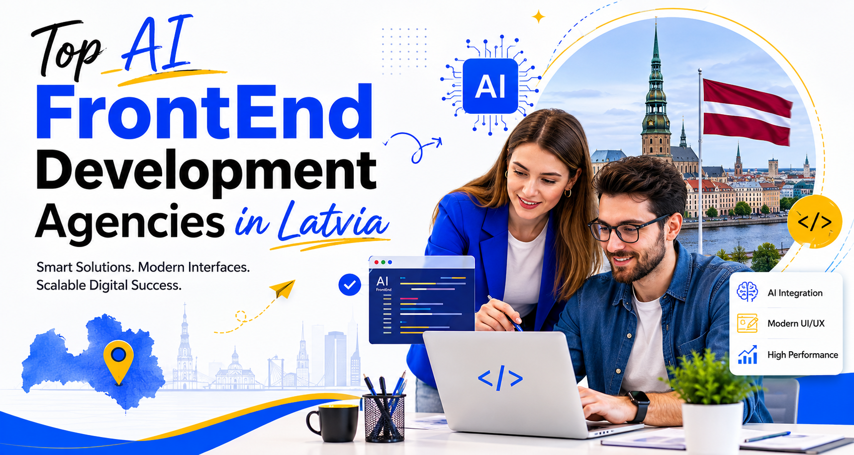 Top AI FrontEnd Development Agencies in Latvia
