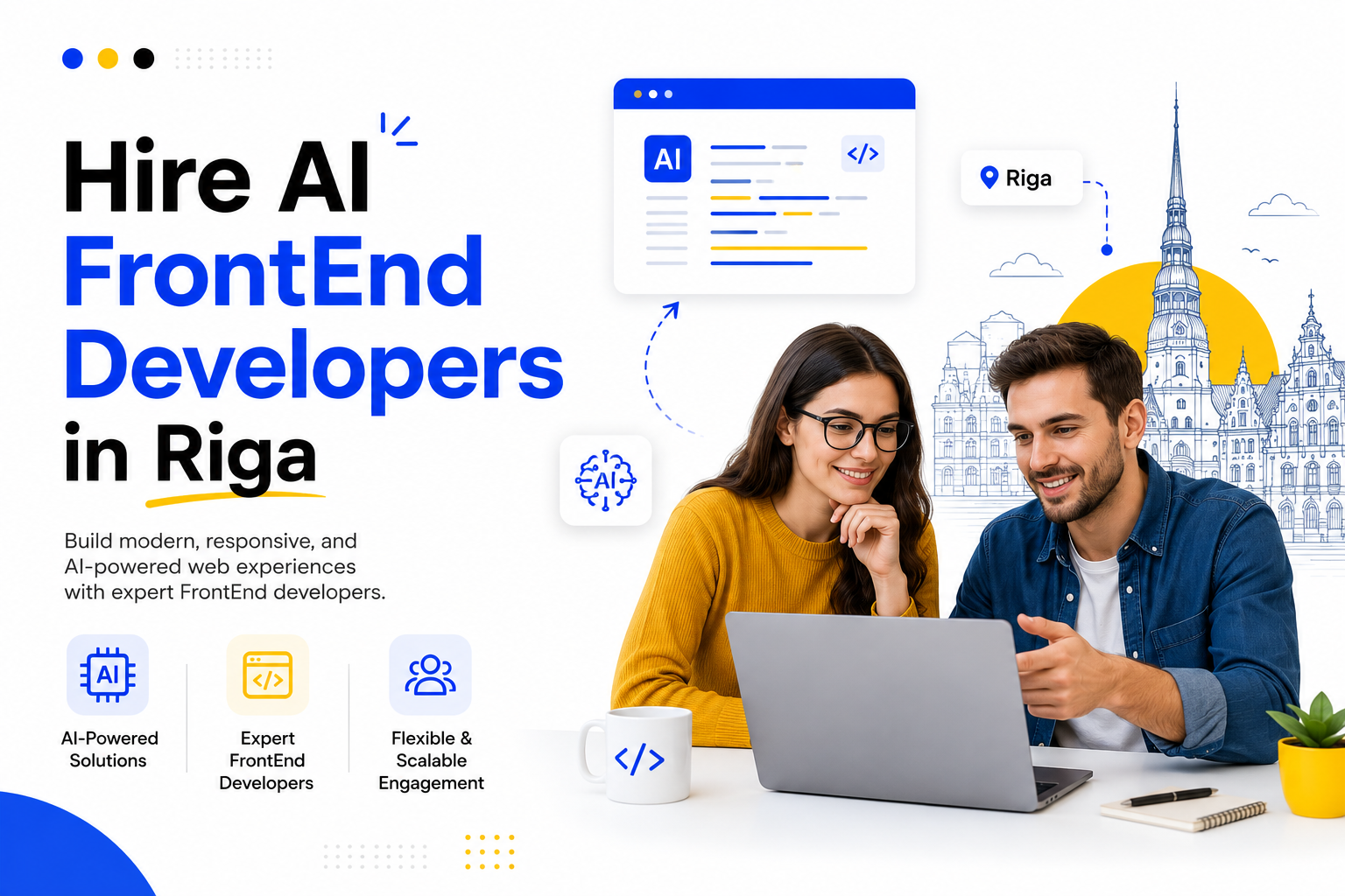 Hire AI FrontEnd Developers in Riga
