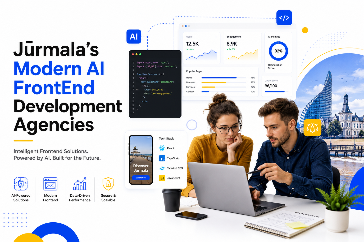 Jūrmala’s Modern AI FrontEnd Development Agencies