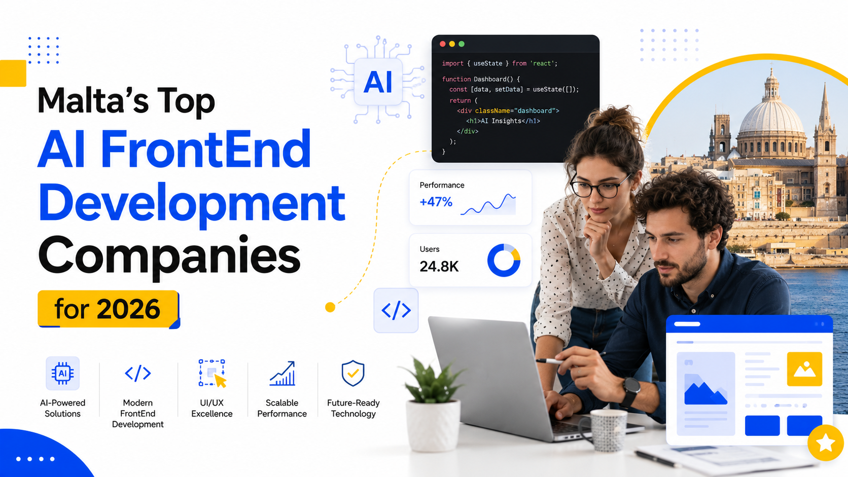 Malta’s Top AI FrontEnd Development Companies for 2026