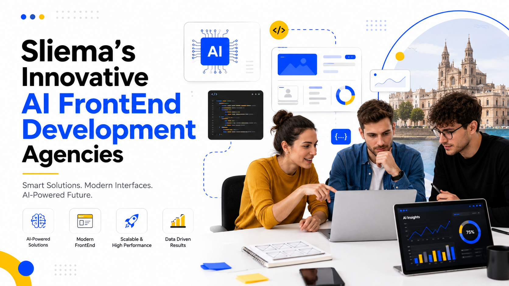 Sliema’s Innovative AI FrontEnd Development Agencies 