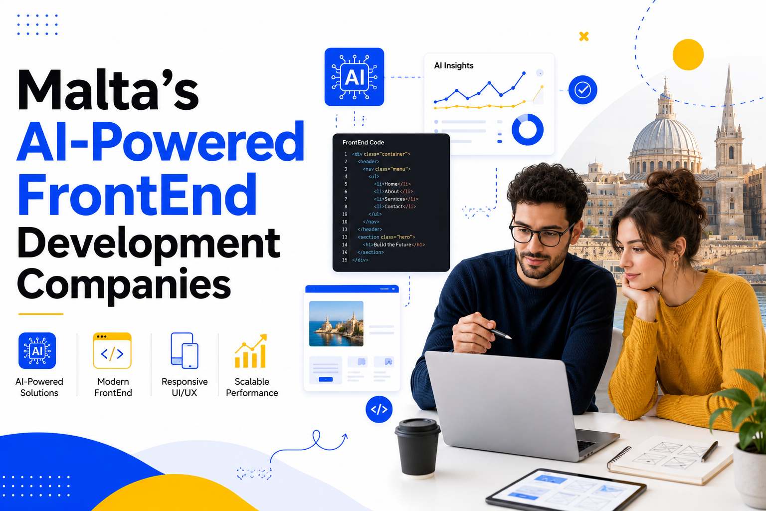 Malta’s AI-Powered FrontEnd Development Companies