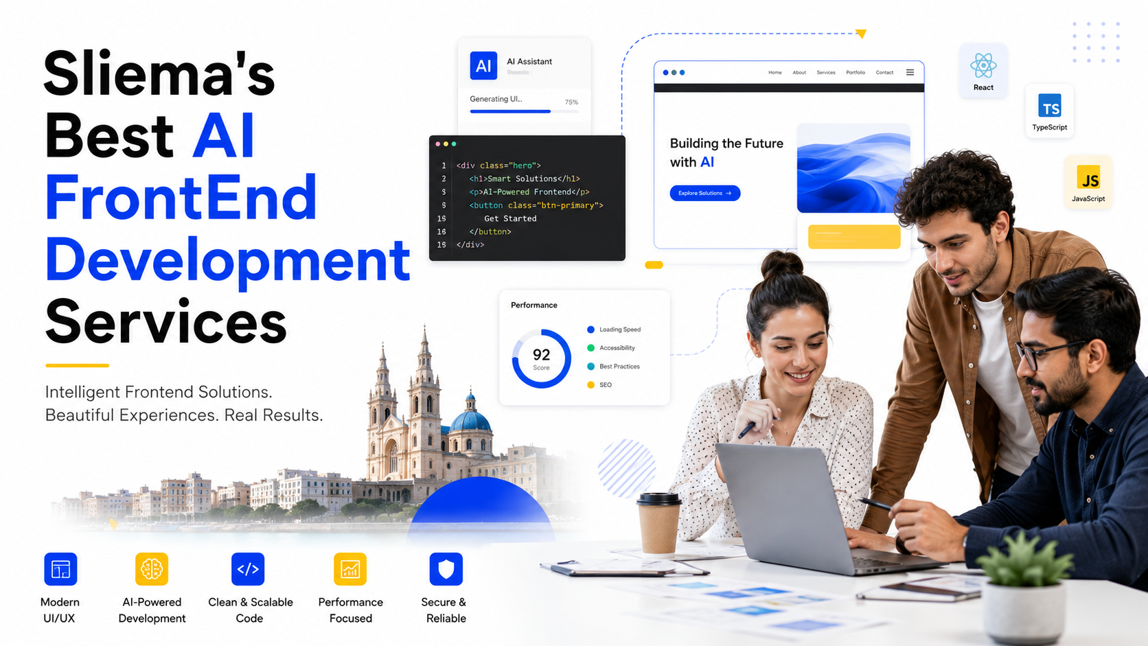 Sliema’s Best AI FrontEnd Development Services