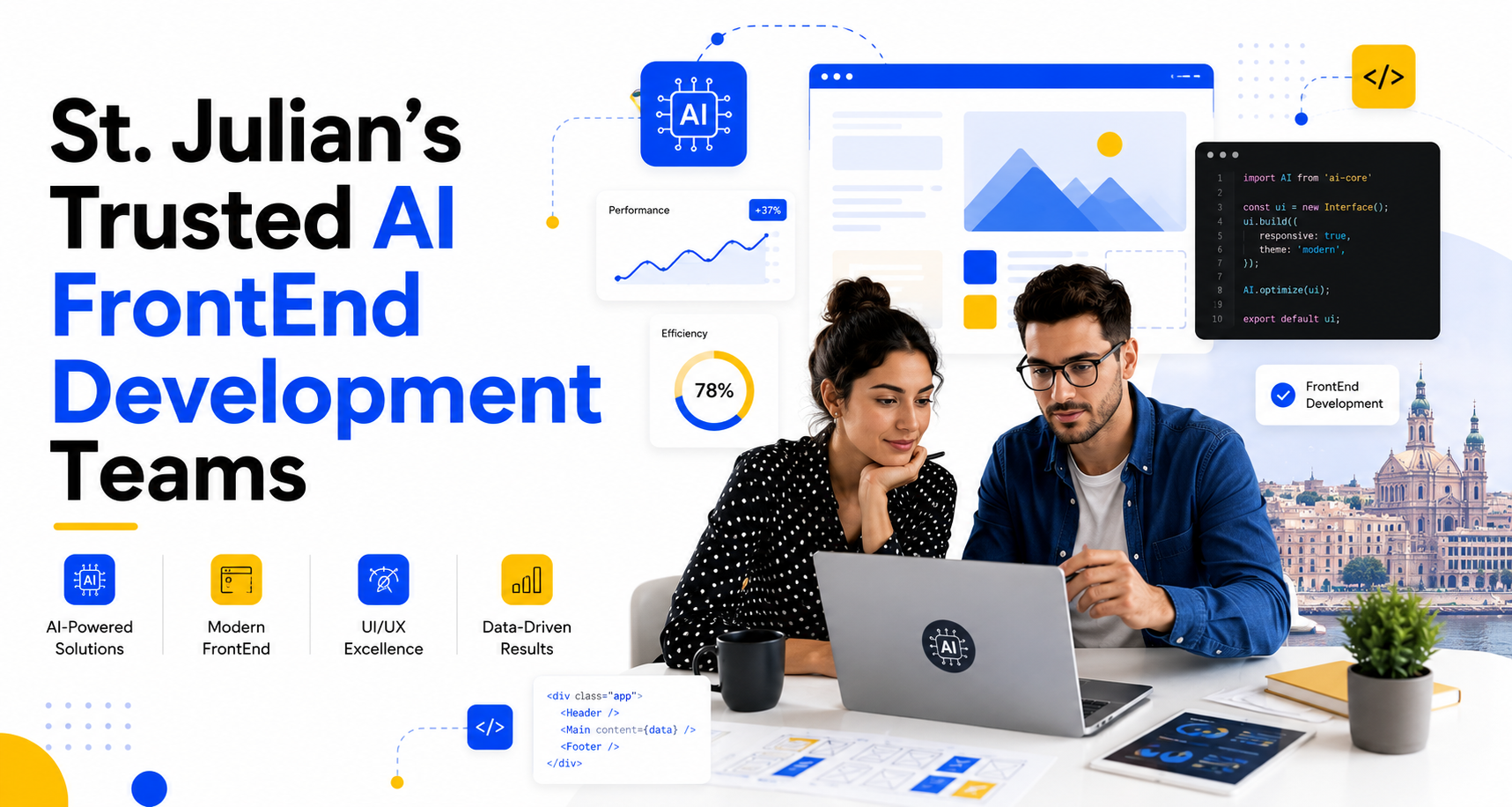 St. Julian’s Trusted AI FrontEnd Development Teams 