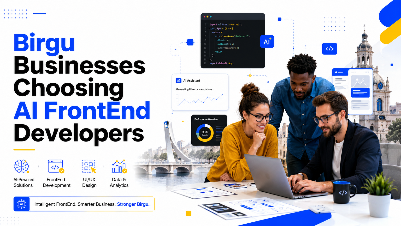 Birgu Businesses Choosing AI FrontEnd Developers 