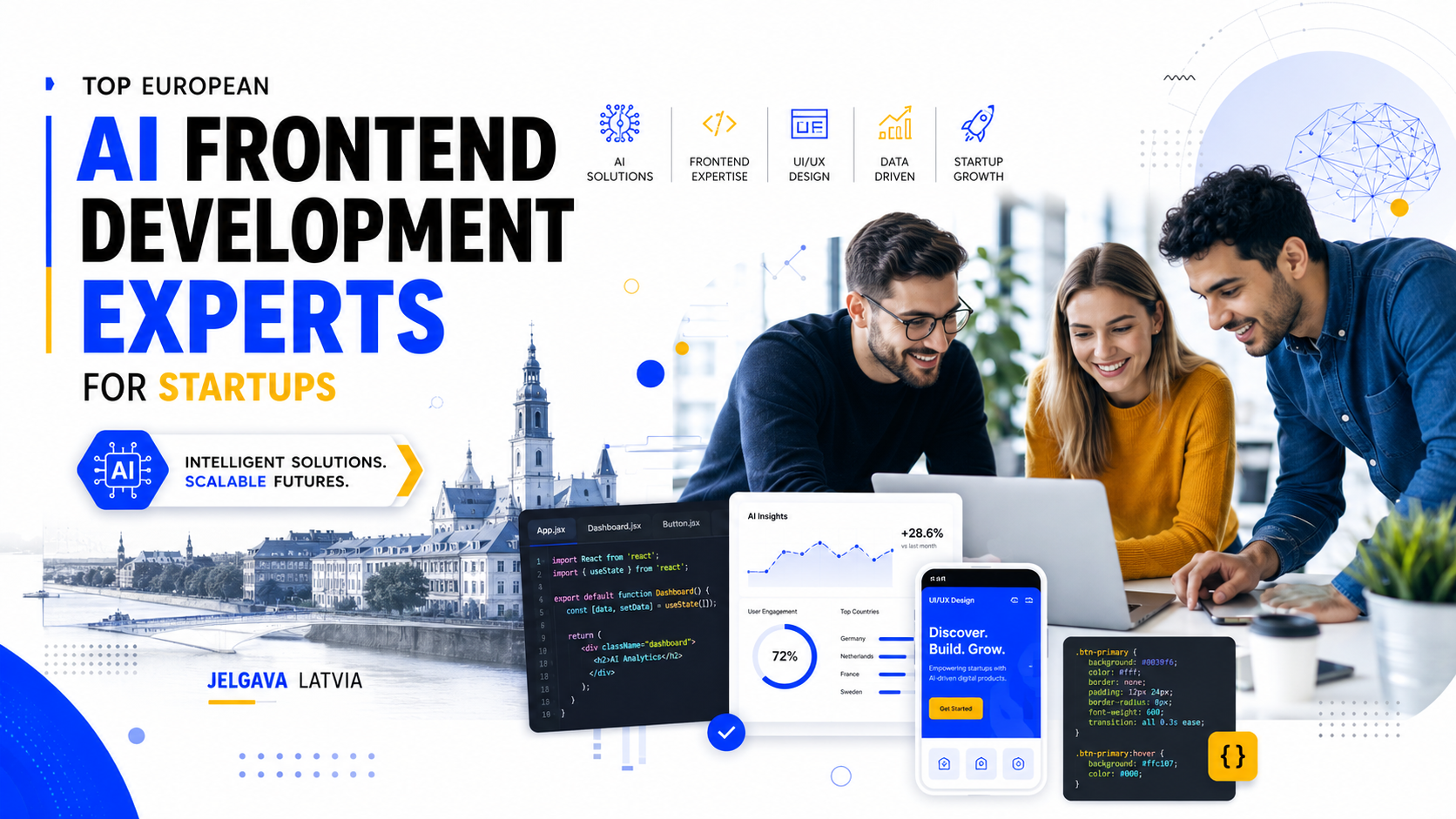 Top European AI FrontEnd Development Experts for Startups