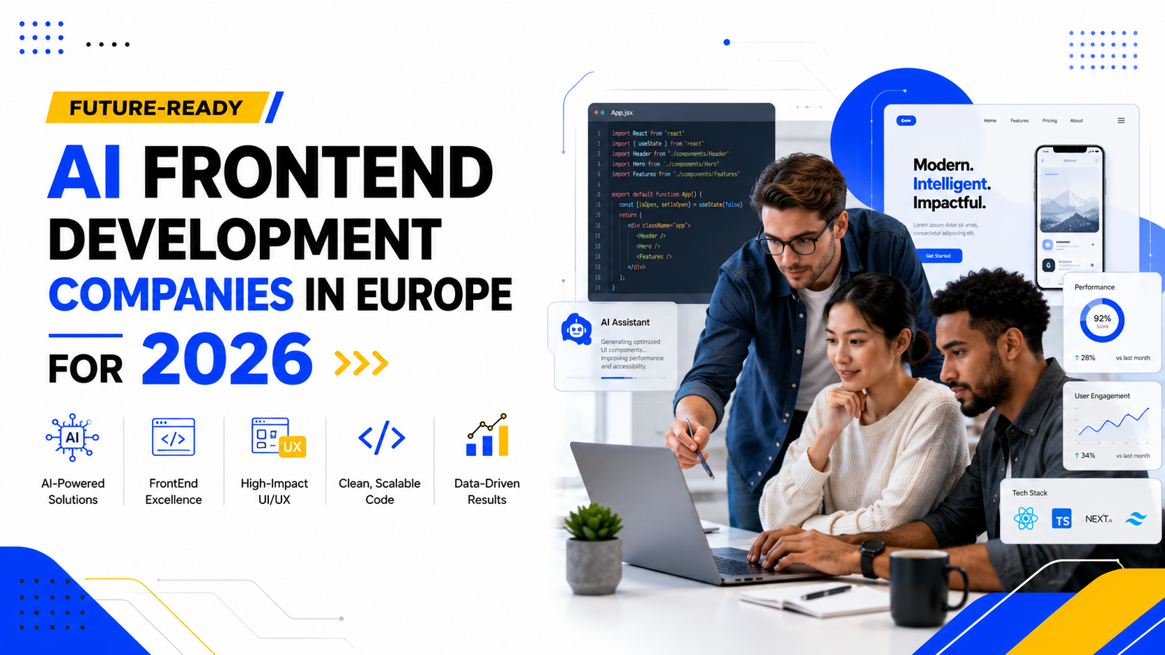 Future-Ready AI FrontEnd Development Companies in Europe for 2026