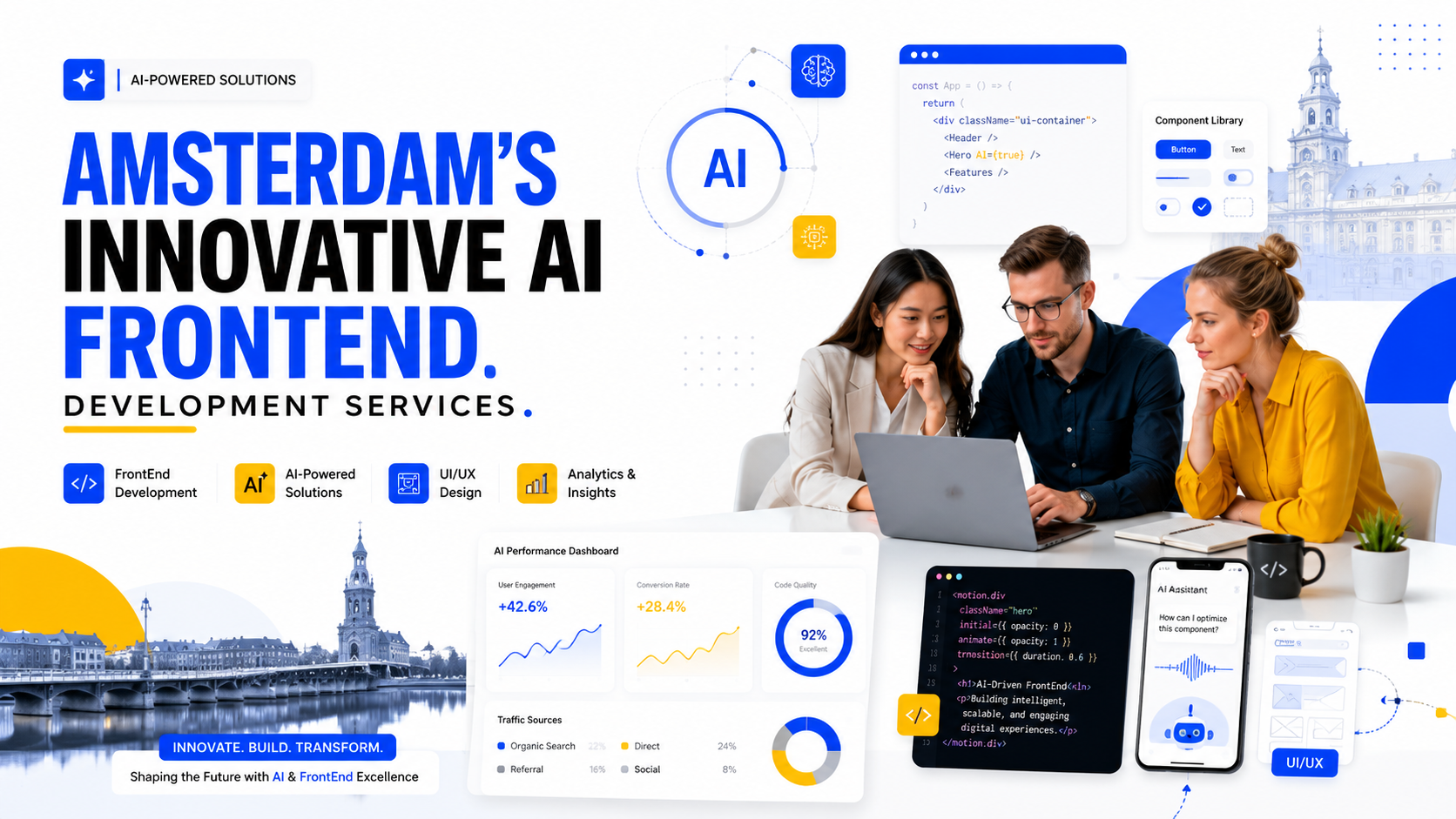 Amsterdam’s Innovative AI FrontEnd Development Services in 2026