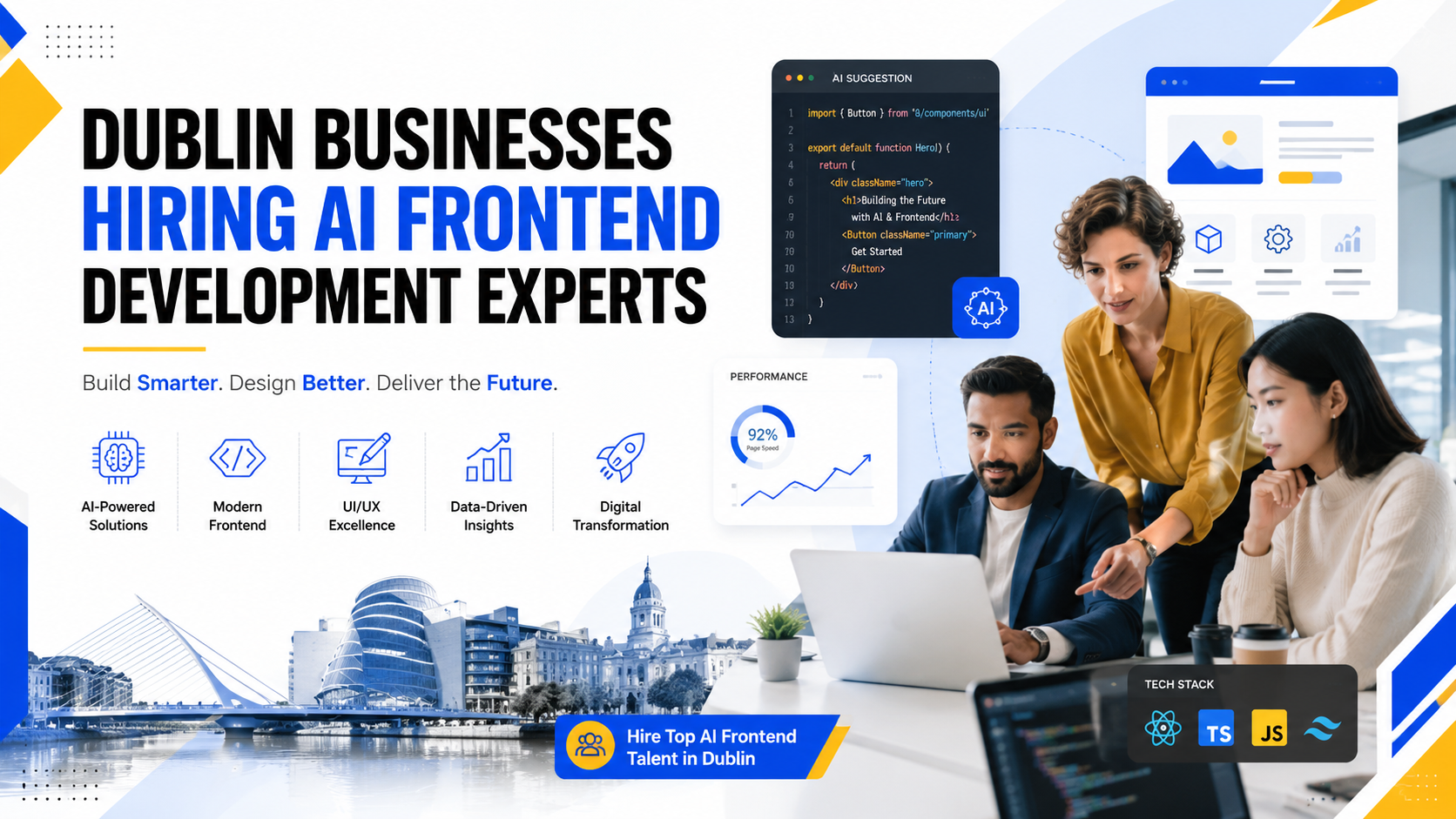 Dublin Businesses Hiring AI FrontEnd Development Experts in 2026
