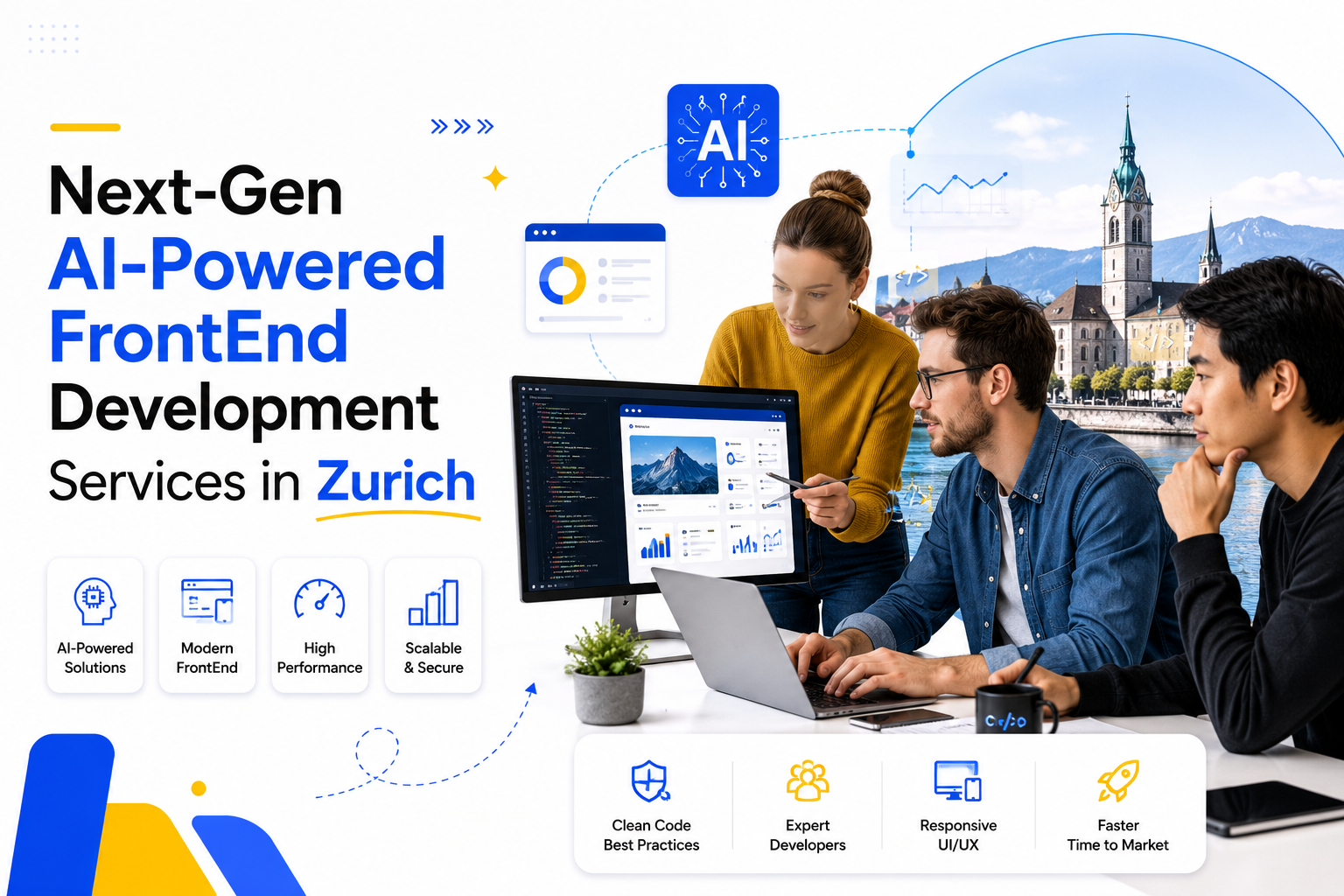 Next-Gen AI-Powered FrontEnd Development Services in Zurich