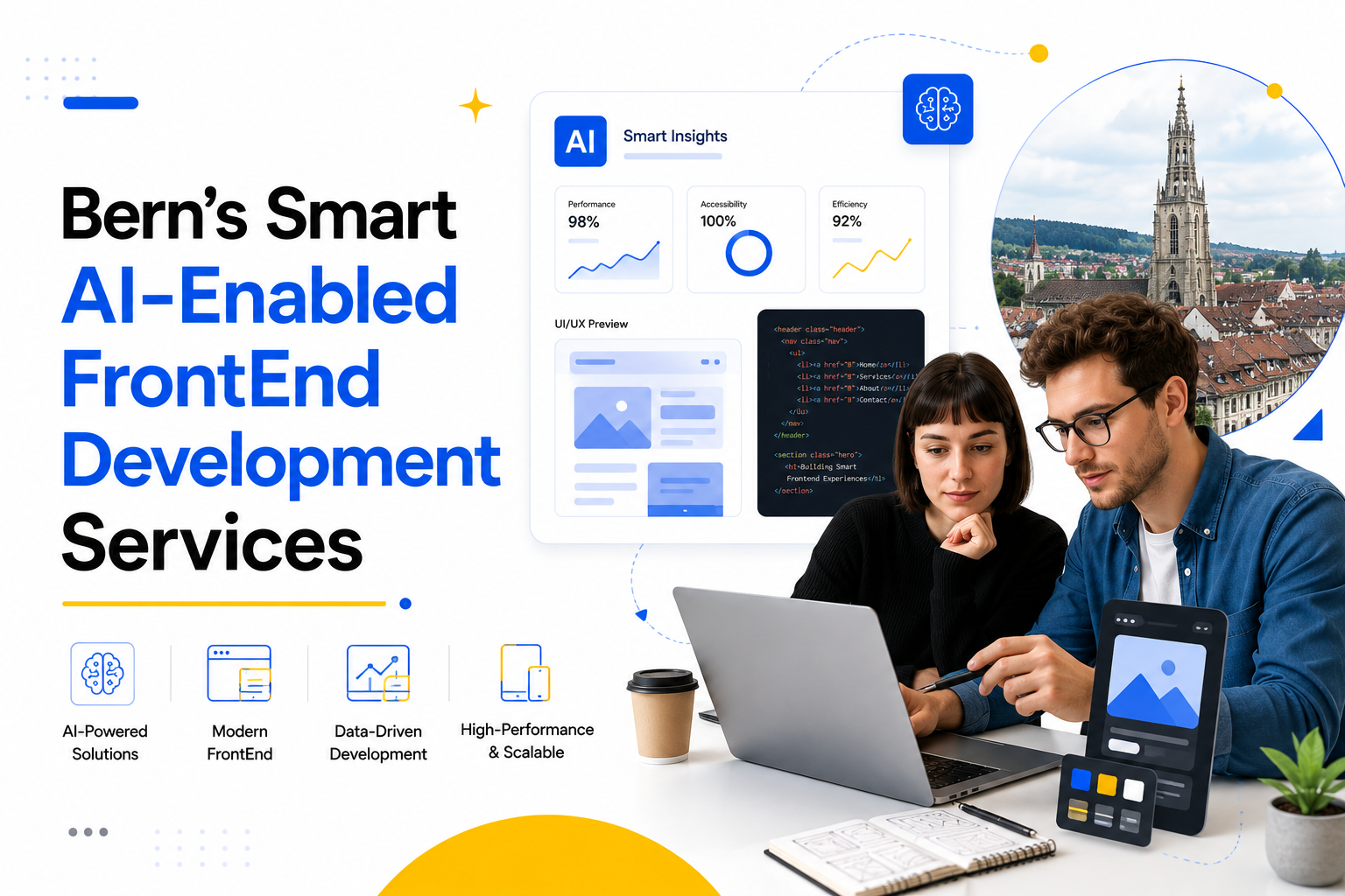 Bern’s Smart AI-Enabled FrontEnd Development Services