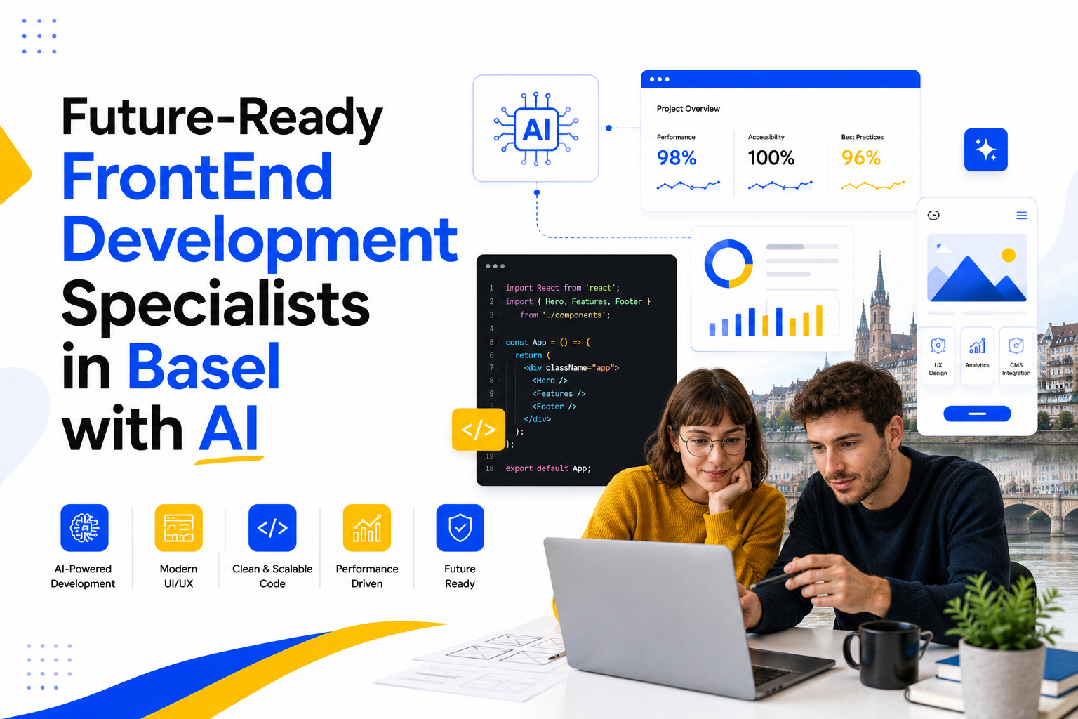 Future-Ready FrontEnd Development Specialists in Basel with AI