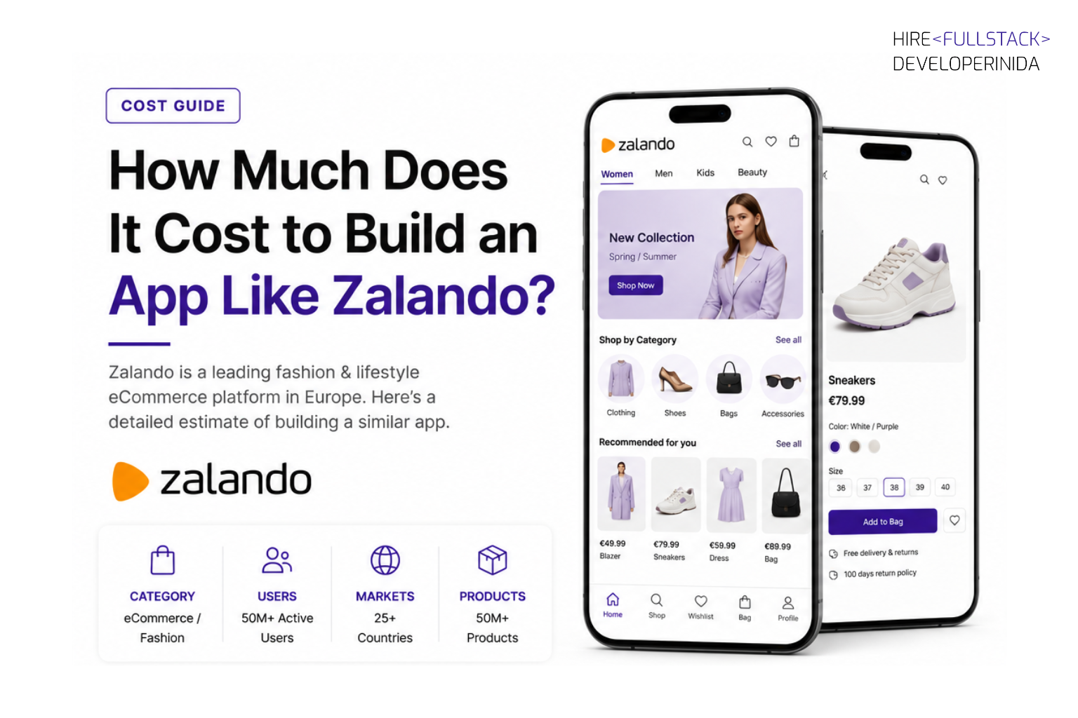 How Much Does It Cost to Build an App Like Zalando?