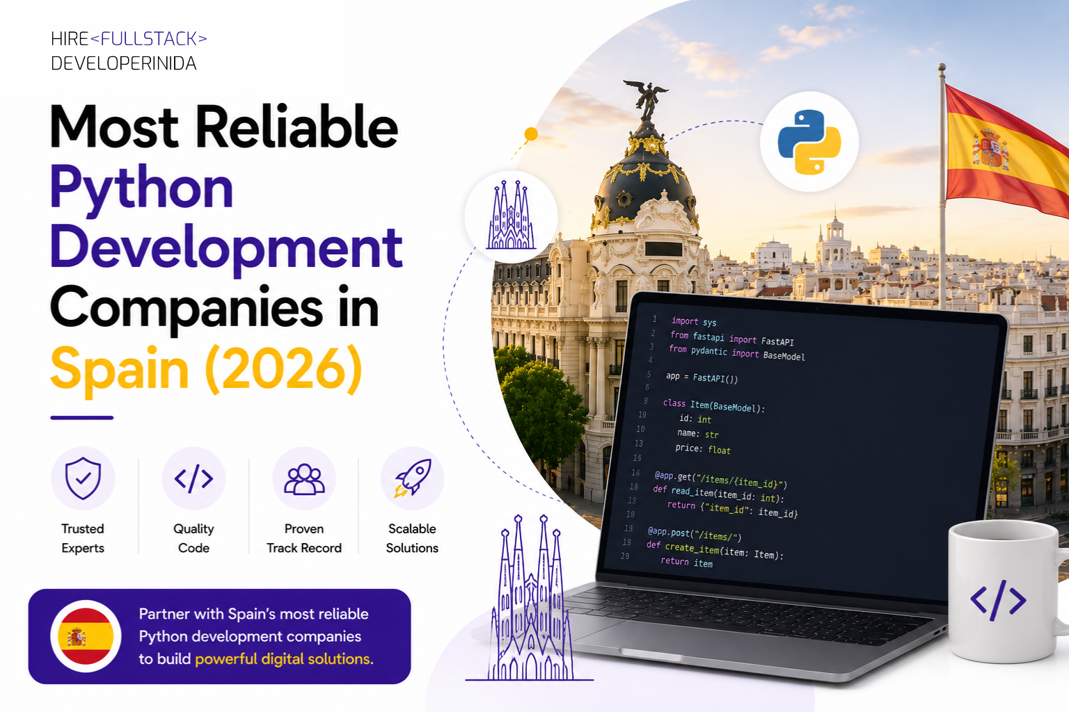 Most Reliable Python Development Companies in Spain