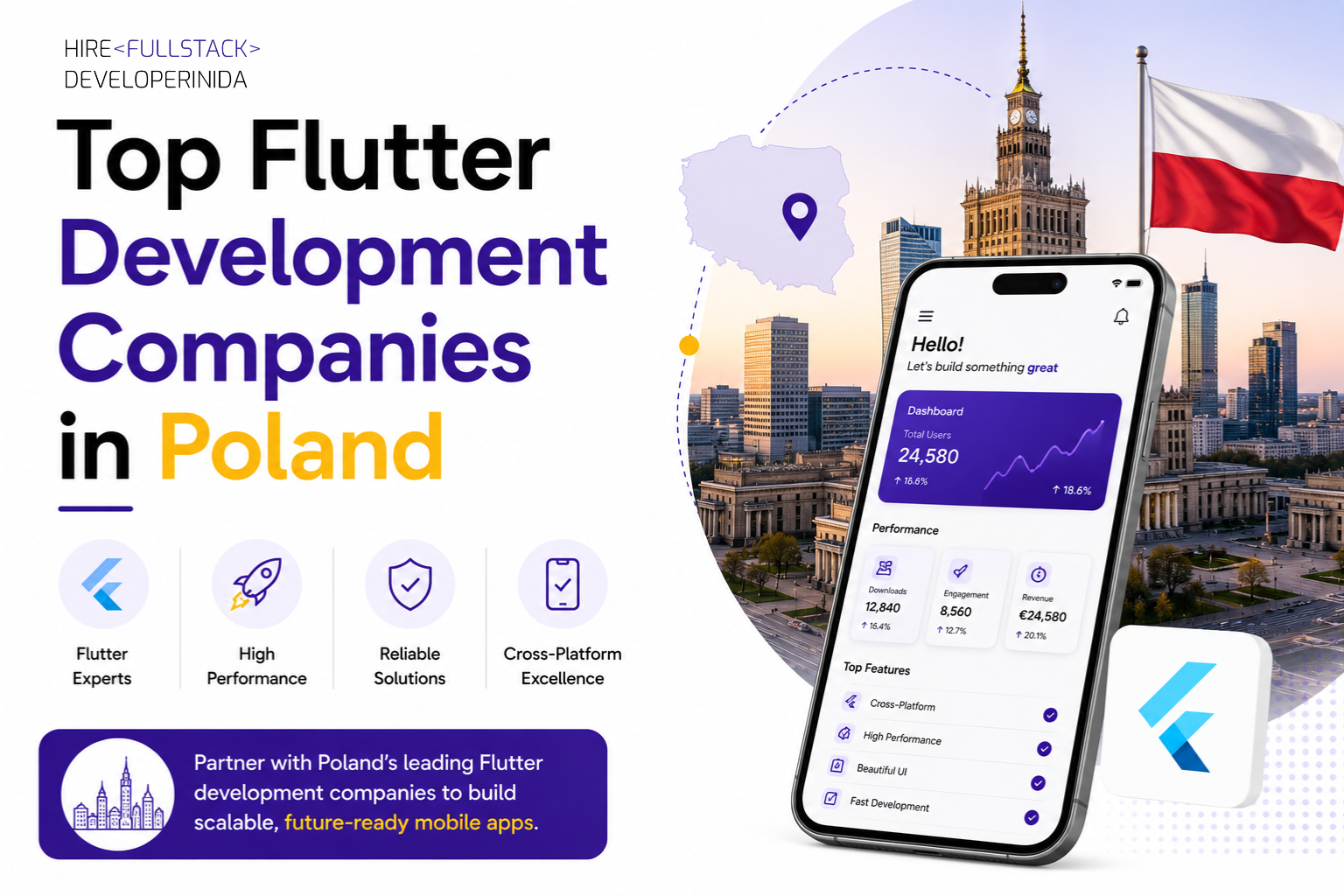 Top Flutter Development Companies in Poland