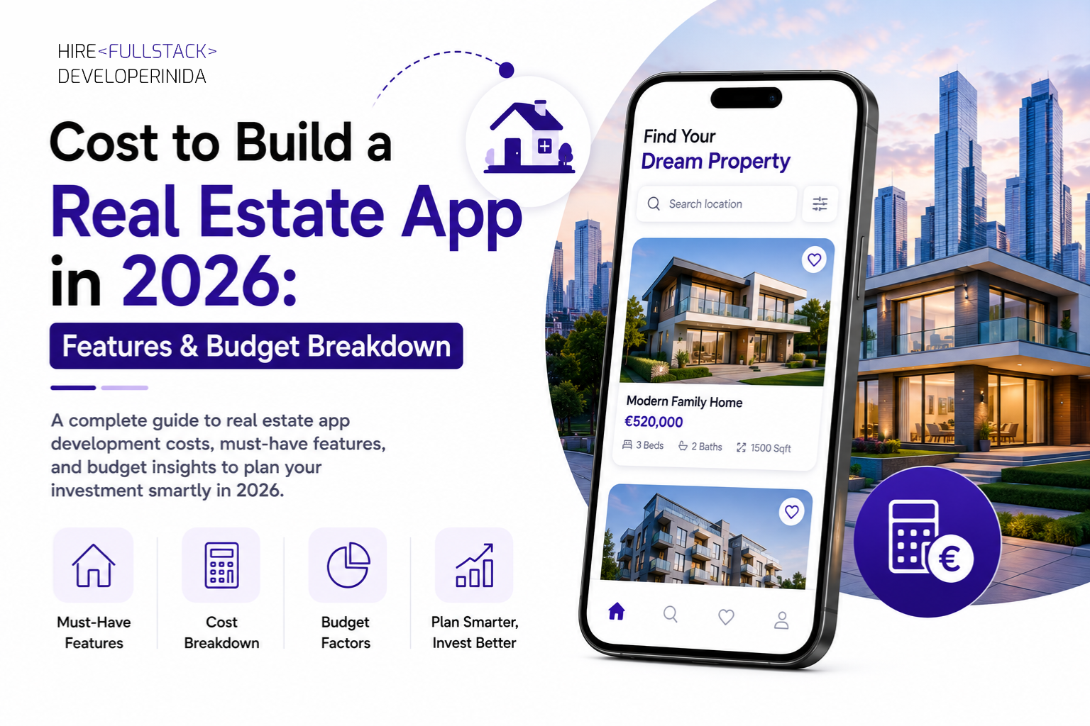 Cost to Build a Real Estate App in 2026: Features & Budget Breakdown