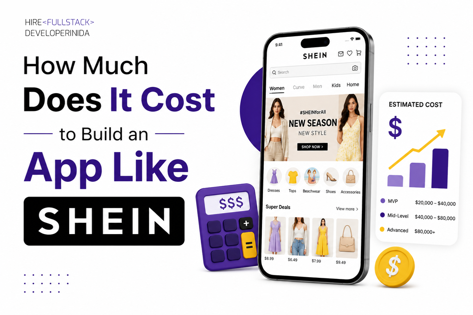 How Much Does It Cost to Build an App Like Shein?