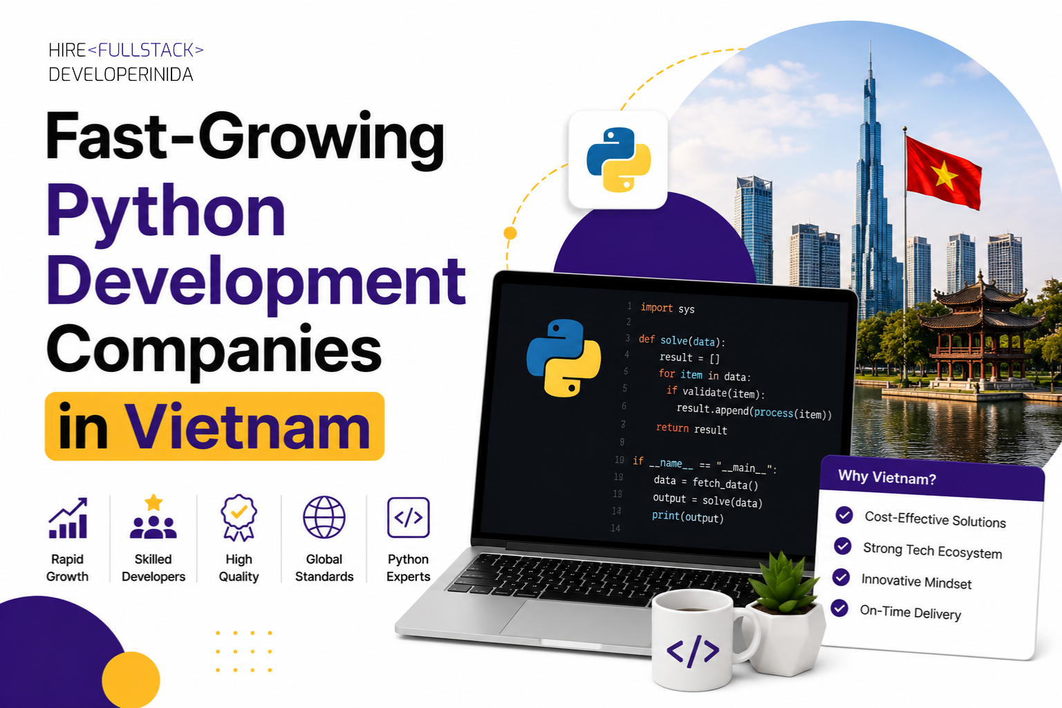 Fast-Growing Python Development Companies in Vietnam